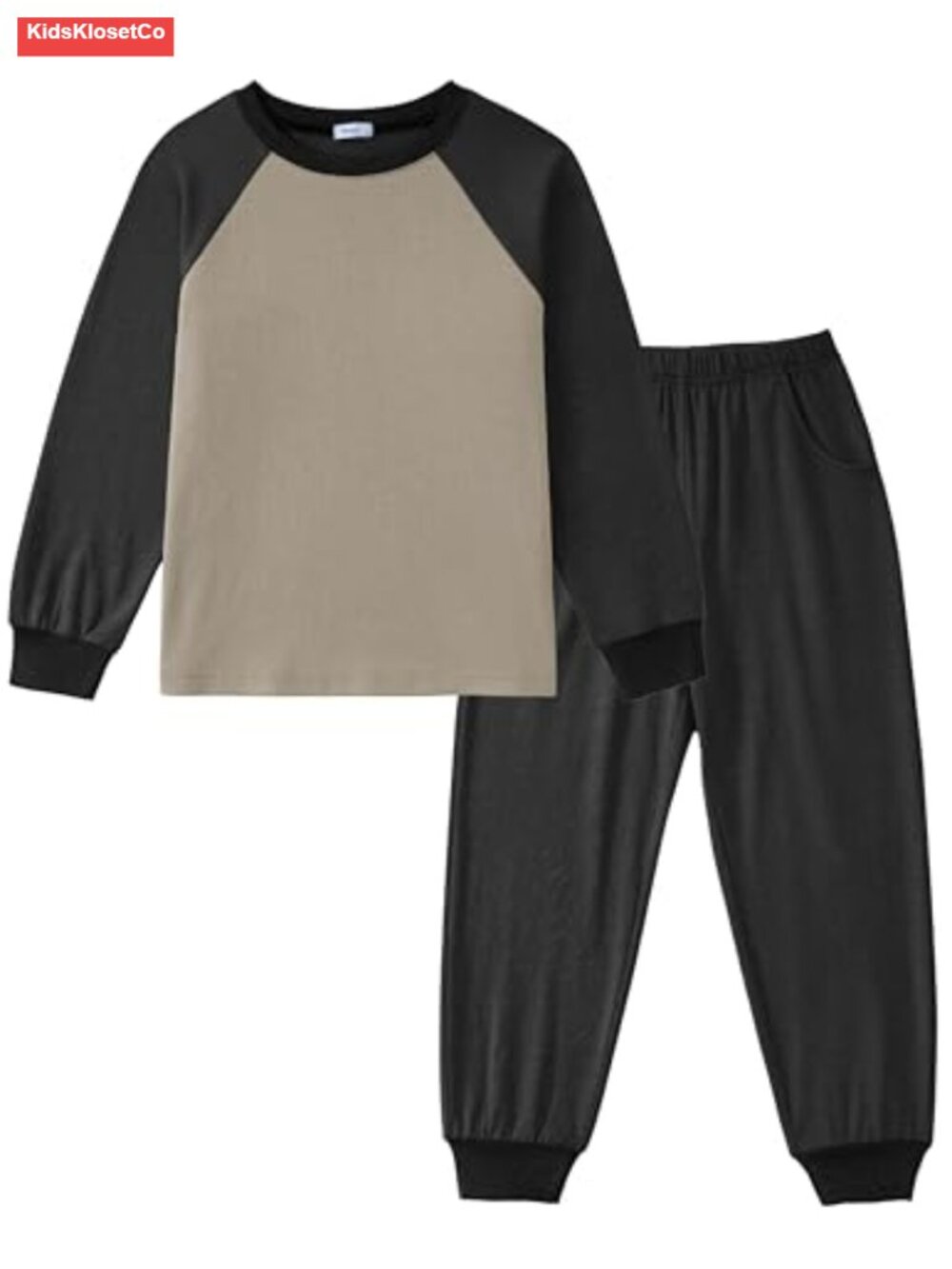 Boys Long Sleeve T-Shirt and Jogger Pants 2-Piece Set Casual Sportswear